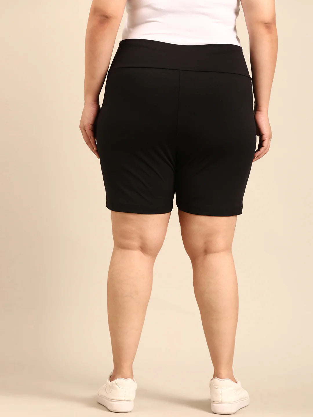 Women Black Shorties