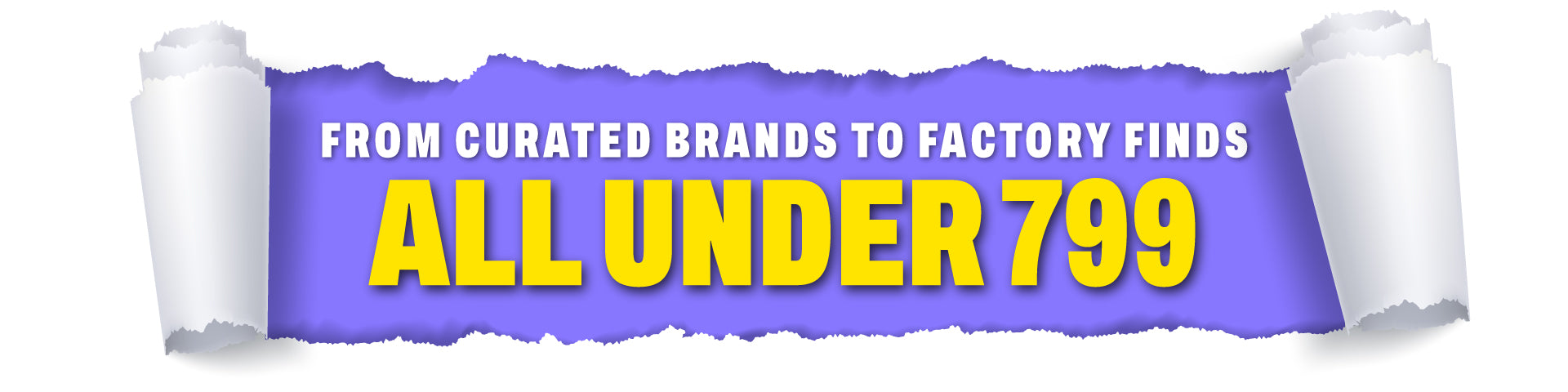 Product promotion banner