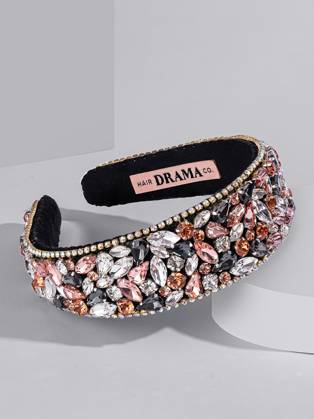 Women Silver Rosemary Flat Hair Band