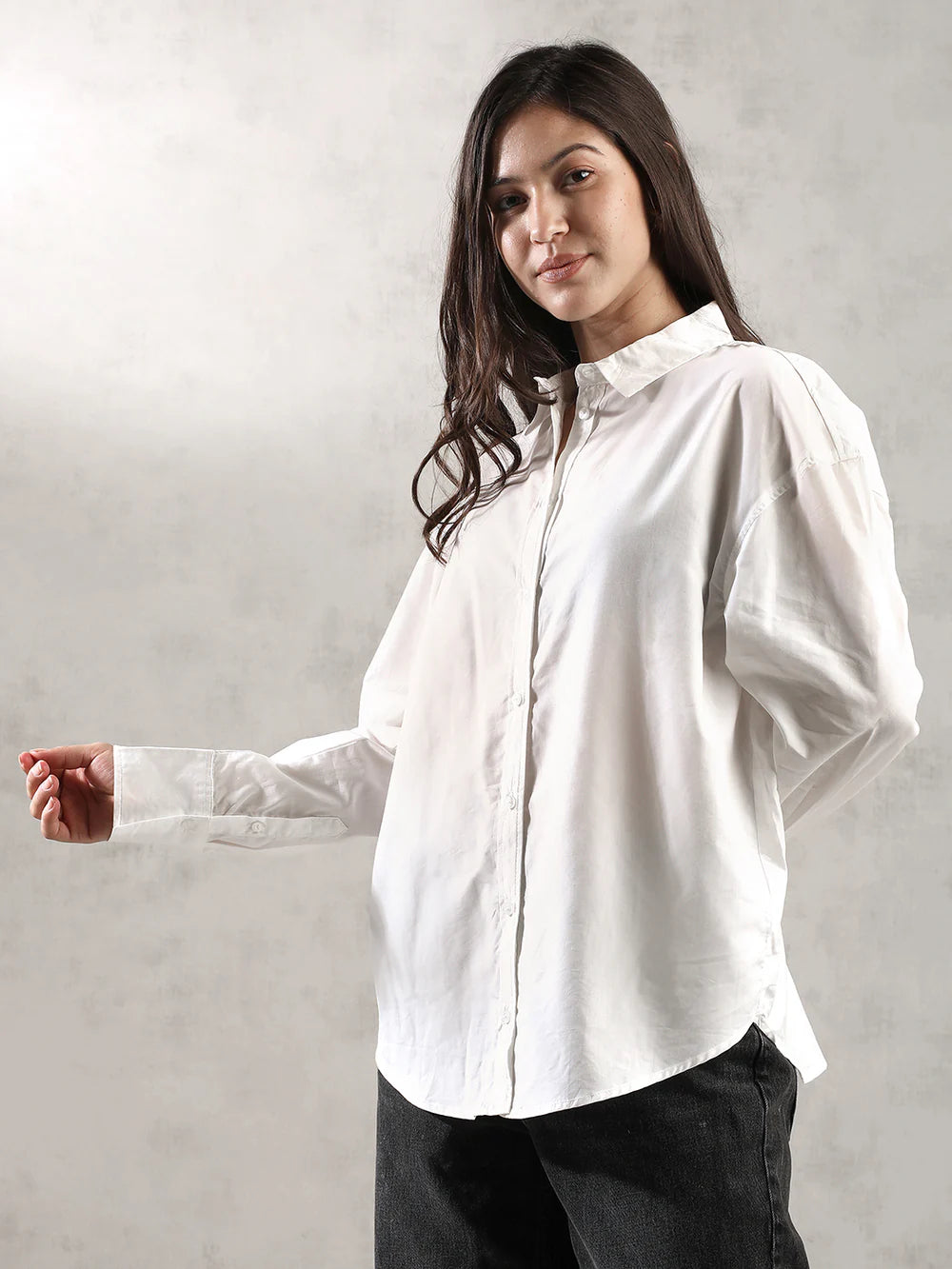 Women White Regular Fit Shirt