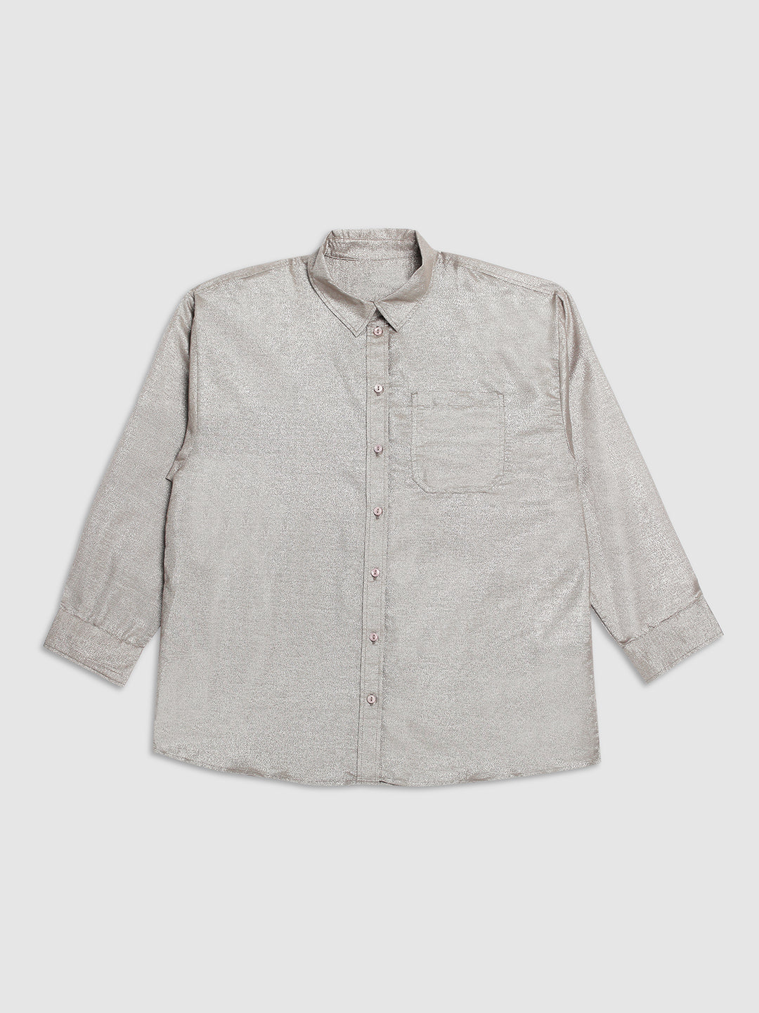 Women Grey Comfort Fit Shirt