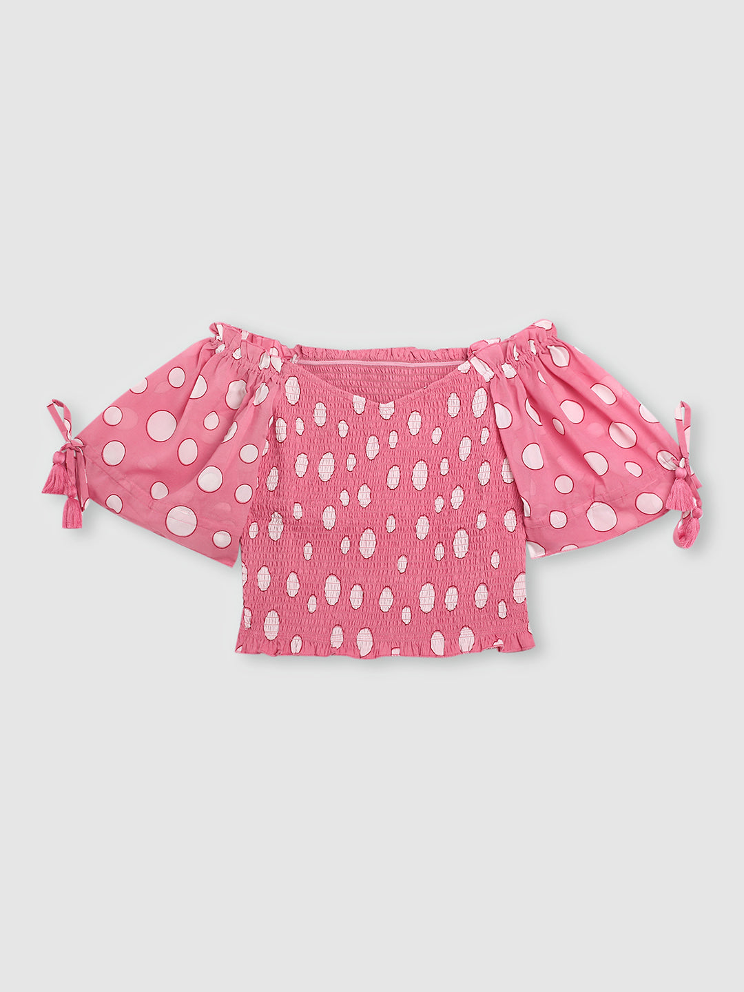 Women Pink Fitted  Crop Top