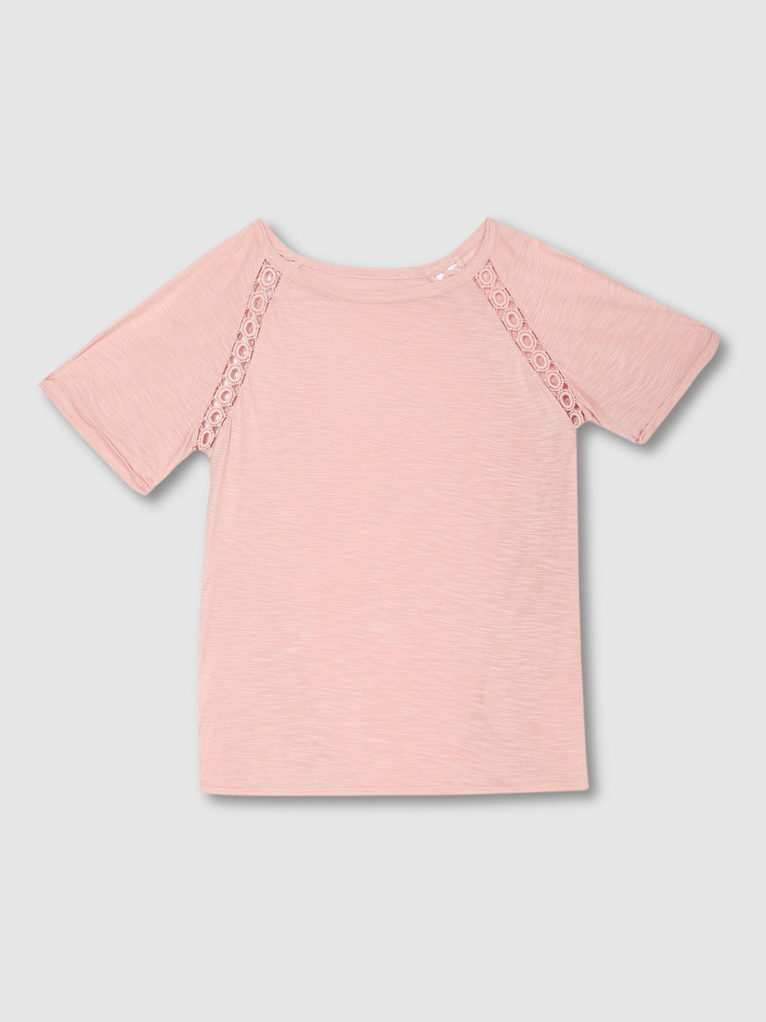 Women Peach Comfort Fit Top