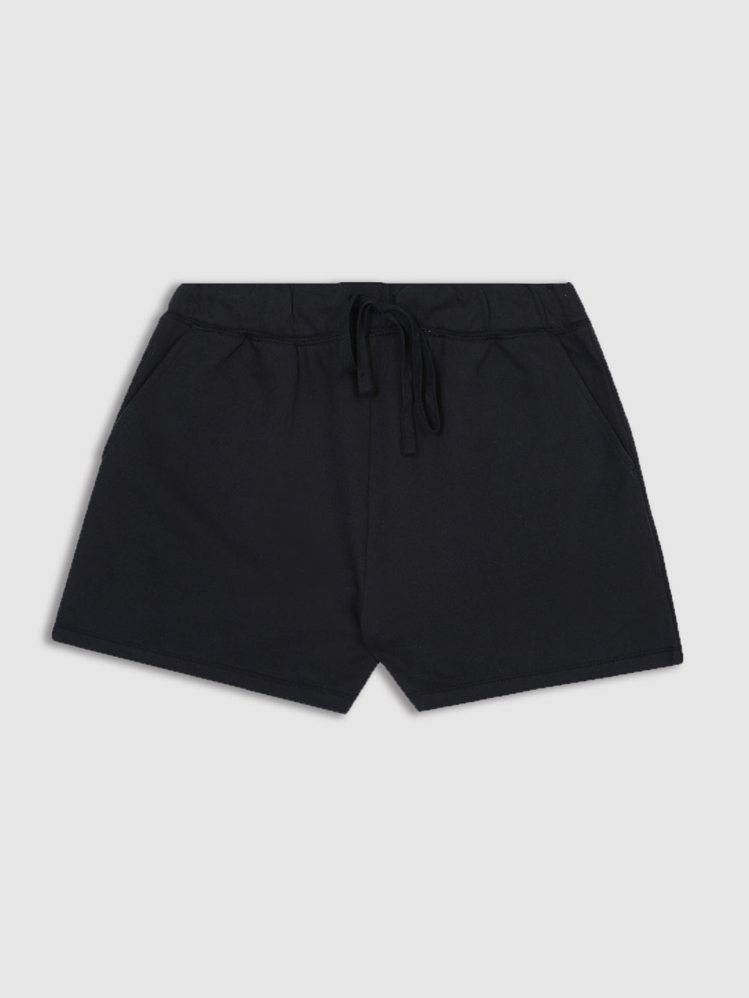 Women Comfort Fit Black Short