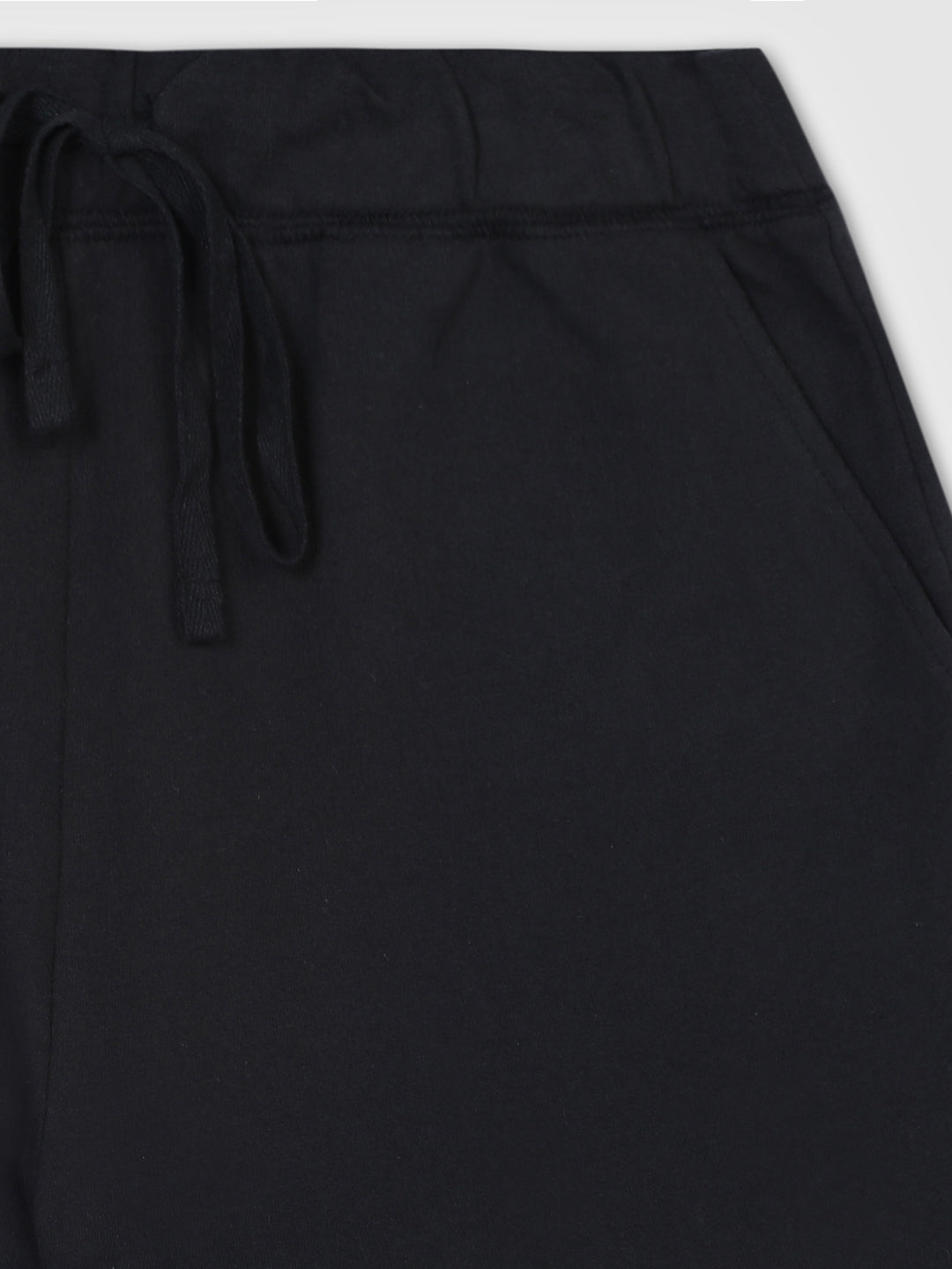 Women Comfort Fit Black Short