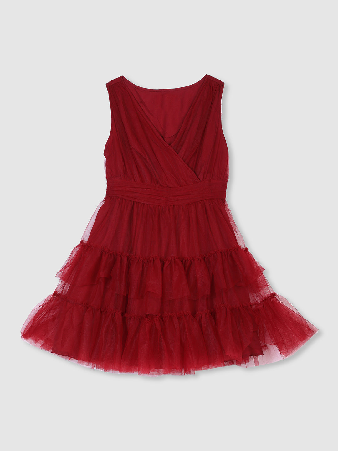 Women Red Mini Party Dress