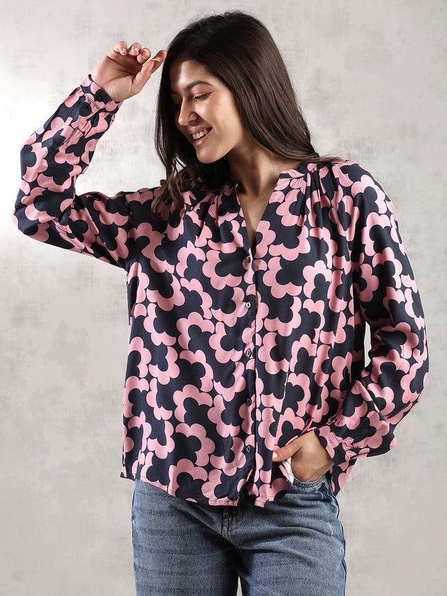 Women Pink Regular Fit Top