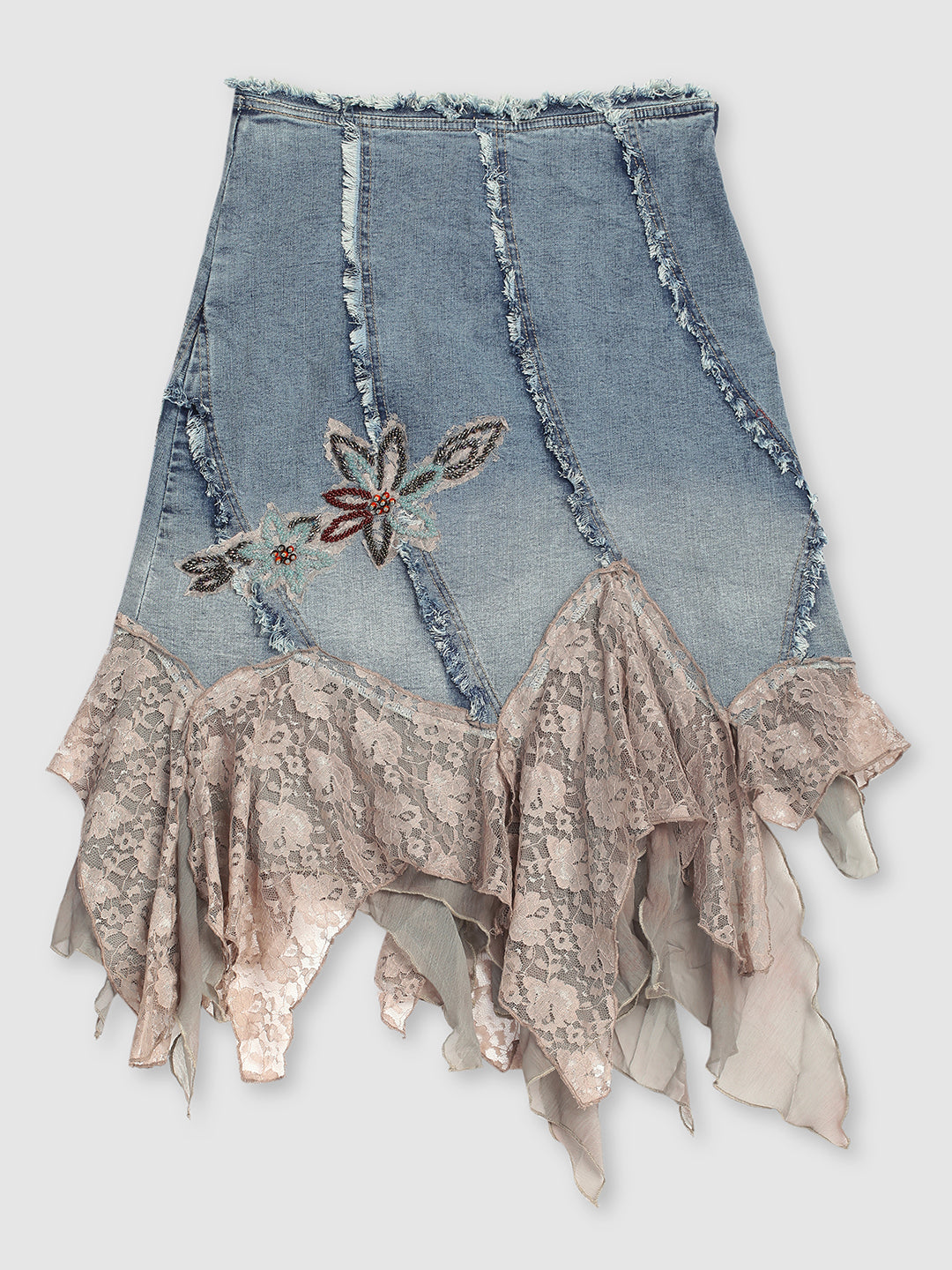 Women Chic Uptown Denim Skirt