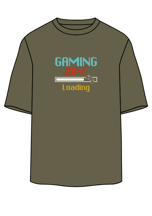 Men Oversized Cotton Printed T-Shirt