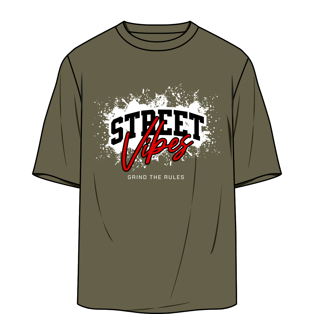 Men Oversized Cotton T-Shirt