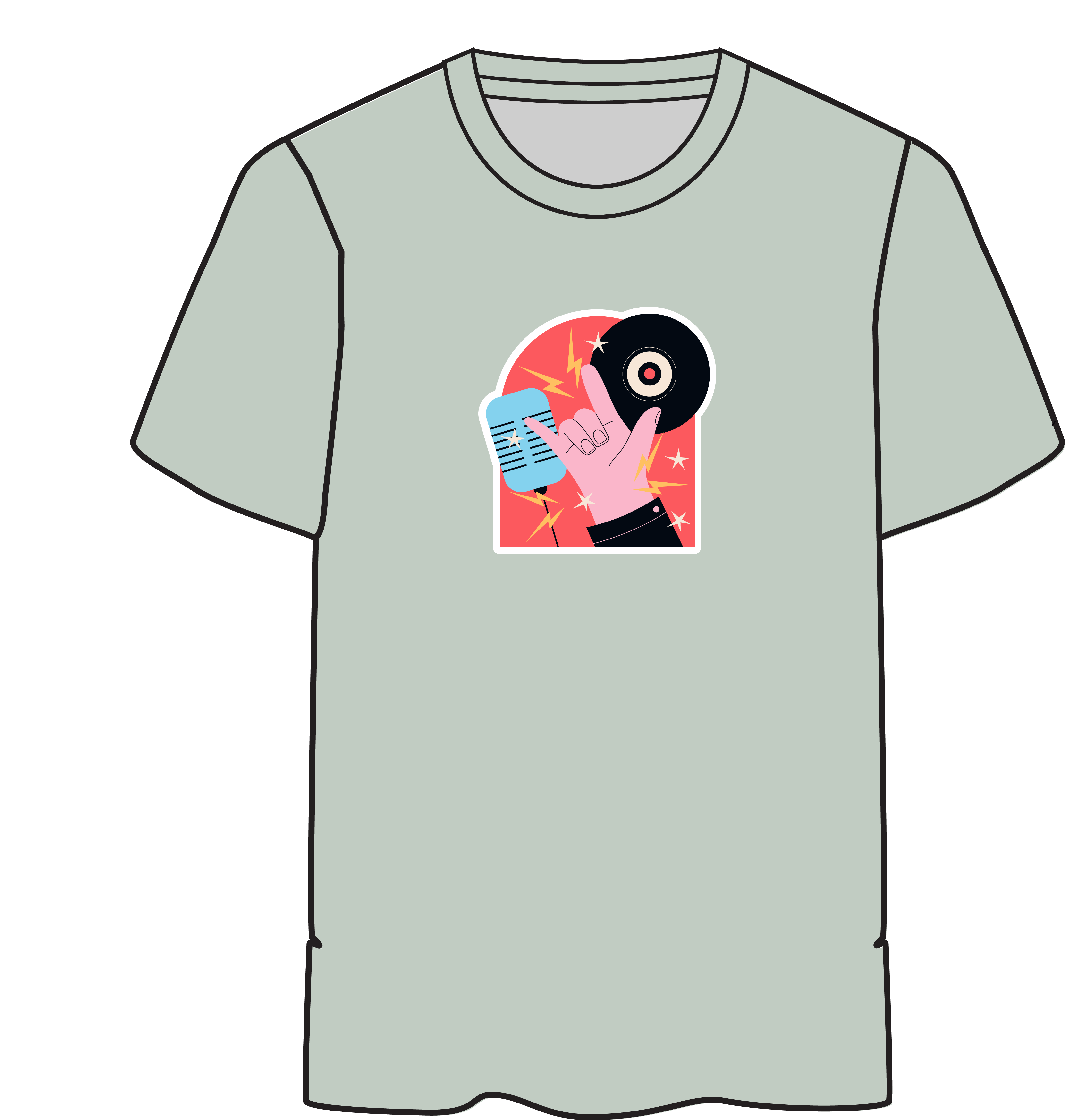 Men Regular Pure Cotton Printed T-Shirt