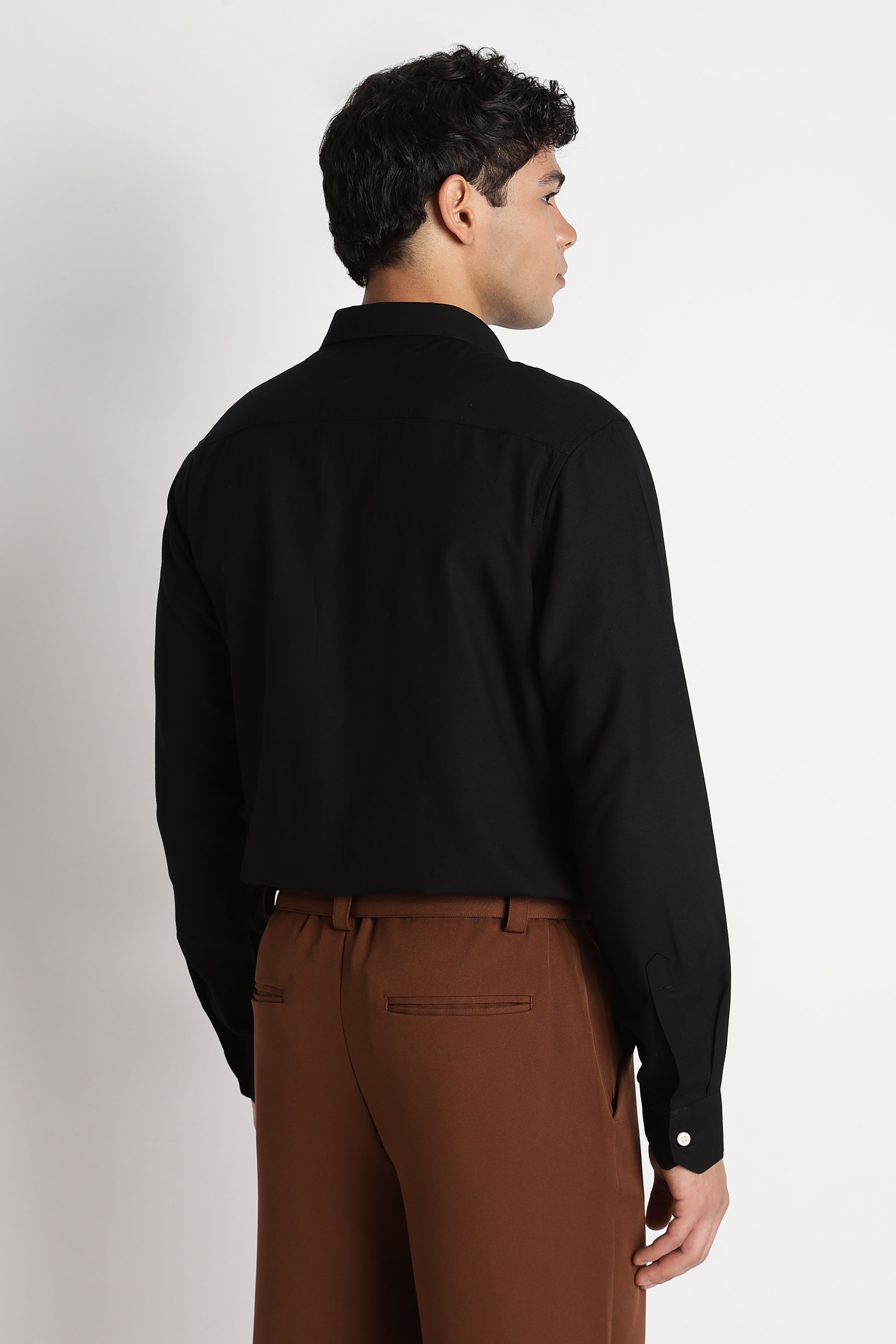 Men Premium Solid Casual Shirt