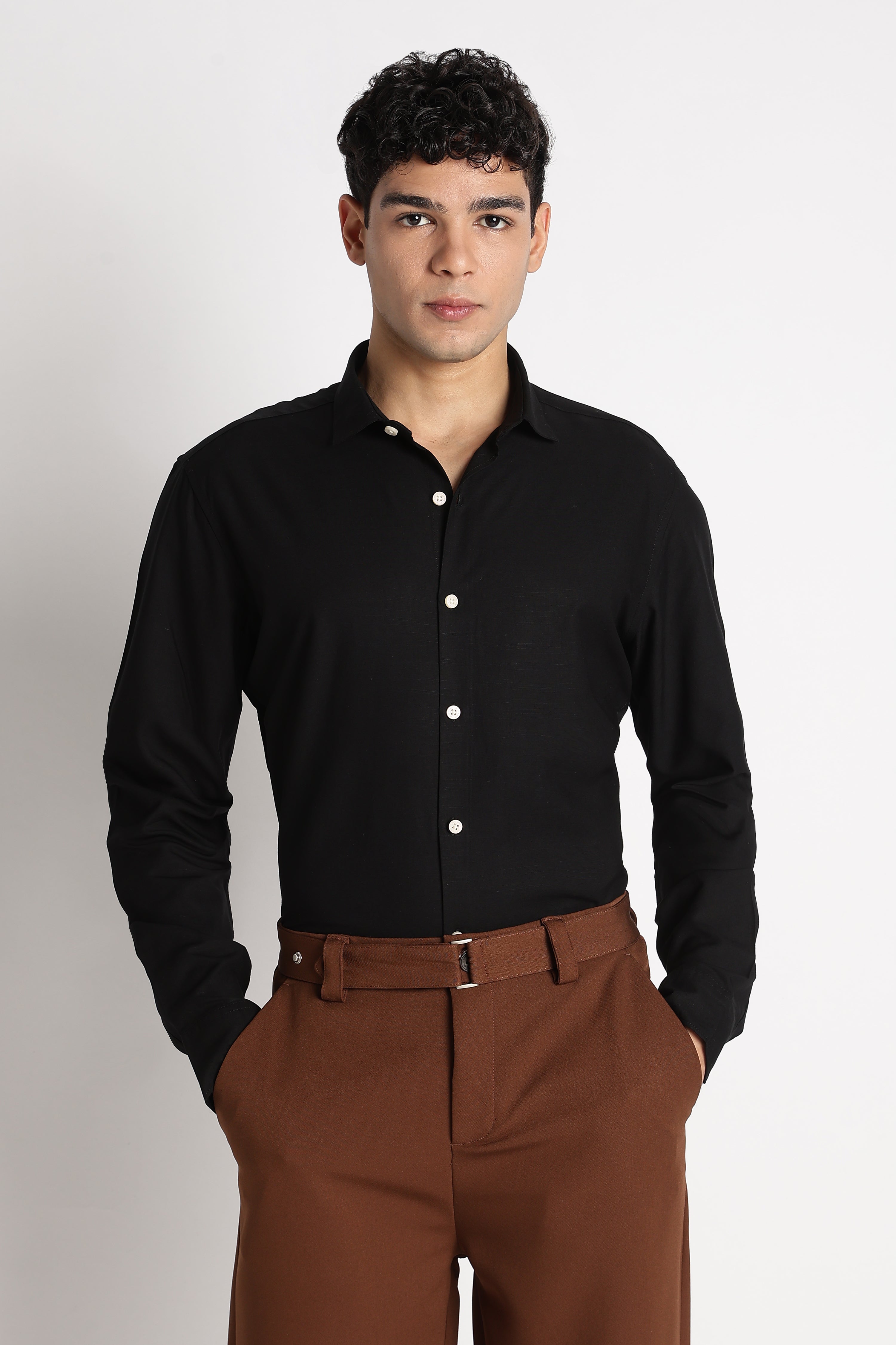 Men Premium Solid Casual Shirt