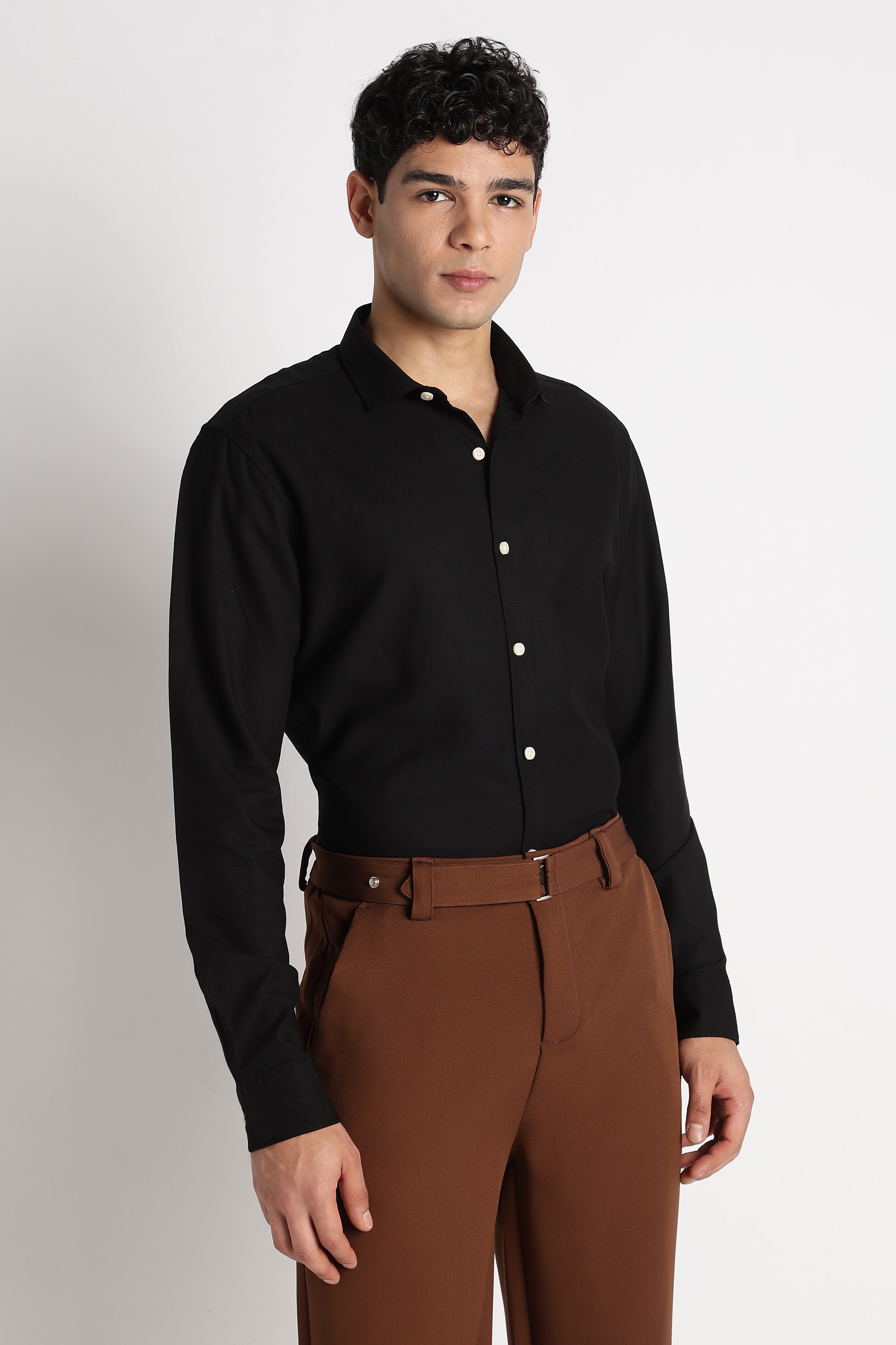Men Premium Solid Casual Shirt