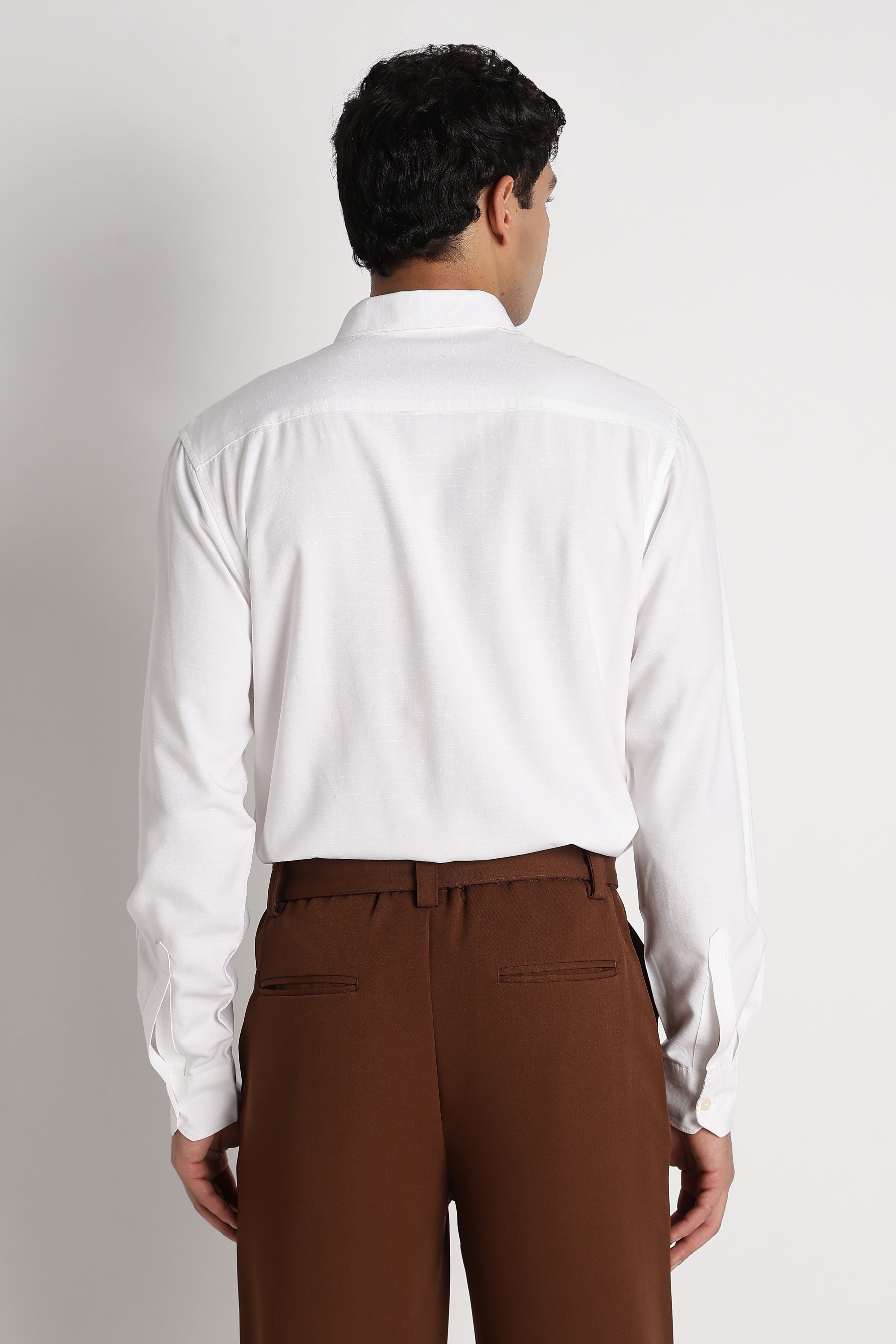 Men Premium Solid Casual Shirt
