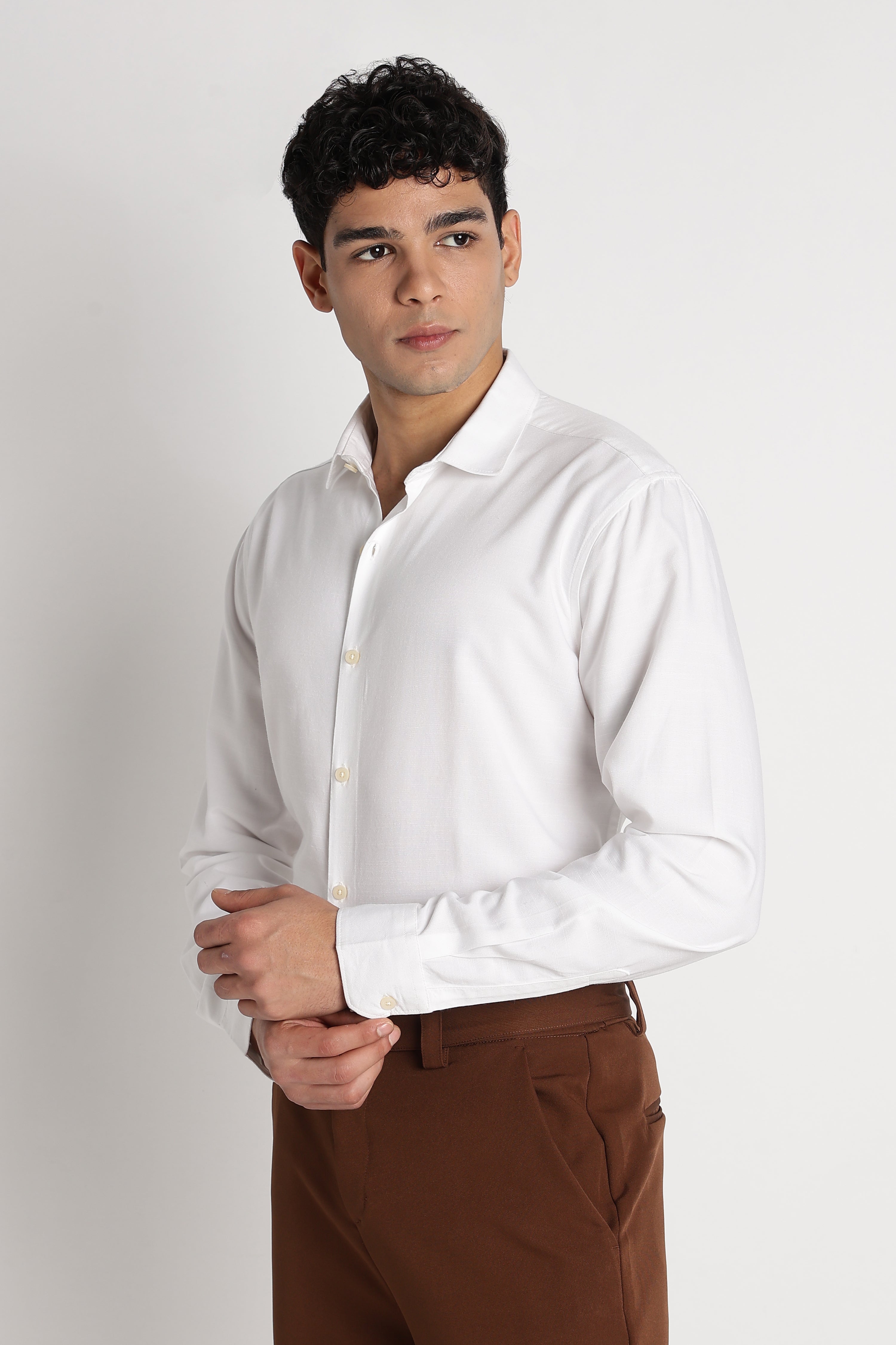 Men Premium Solid Casual Shirt