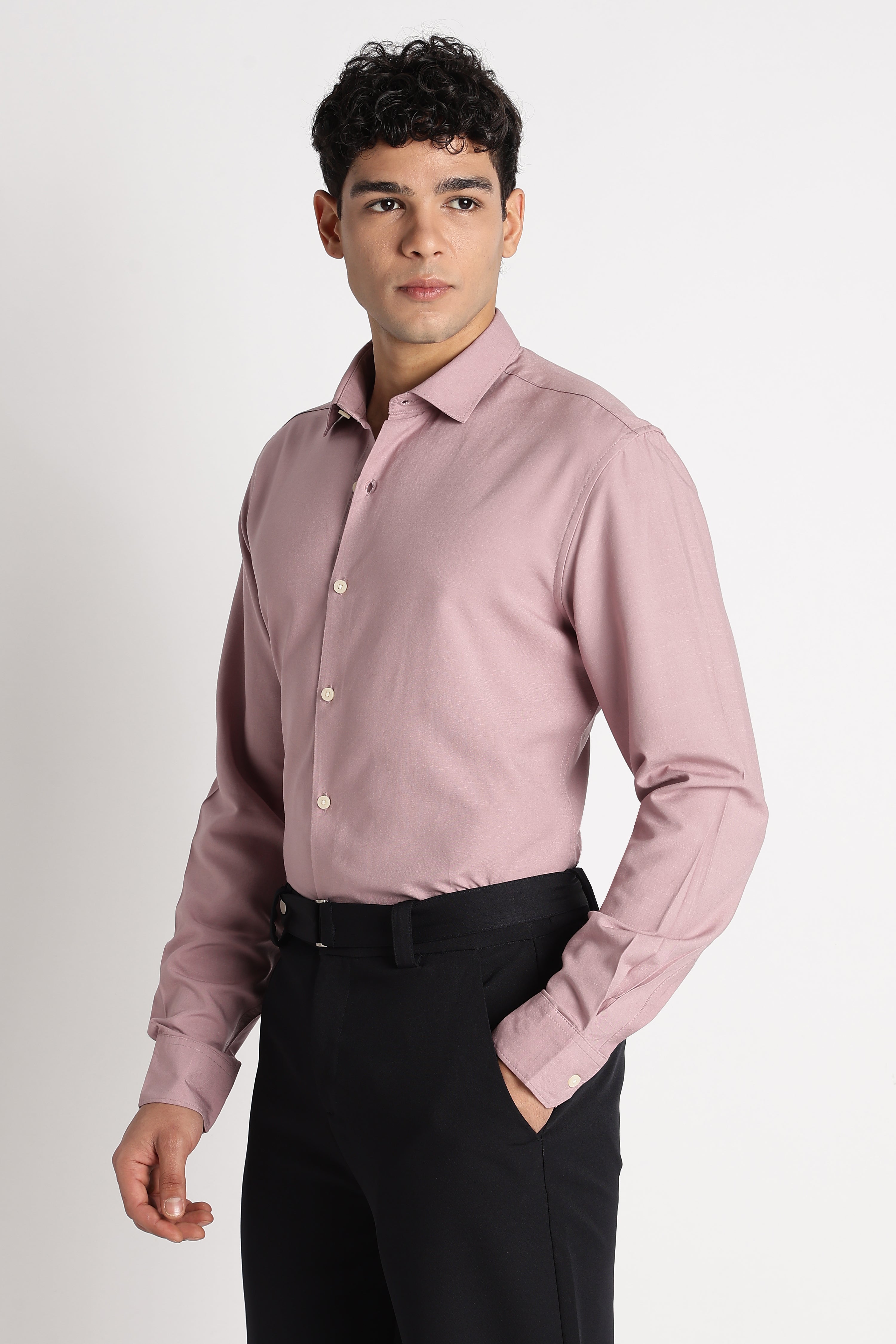 Men Premium Solid Casual Shirt