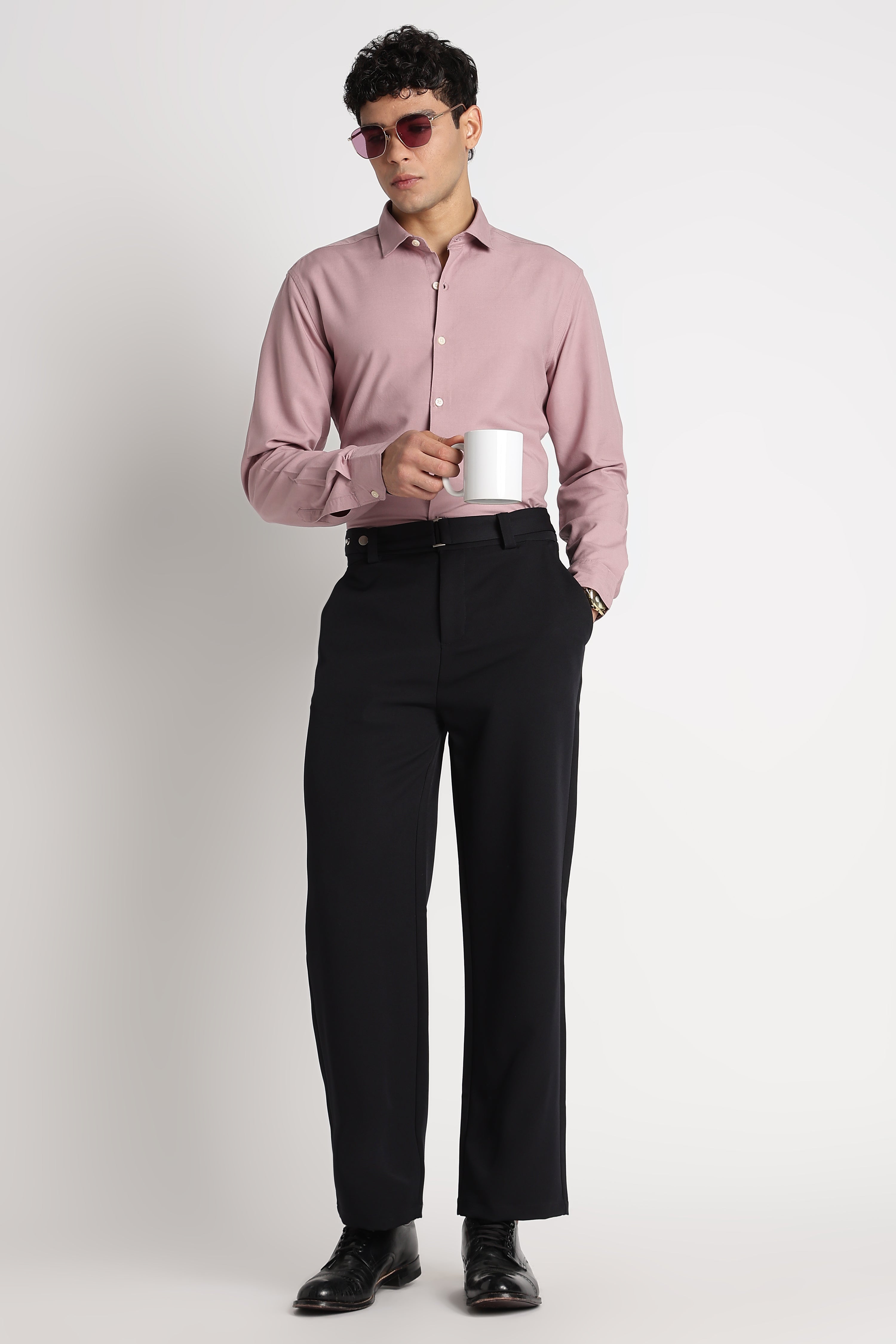 Men Premium Solid Casual Shirt