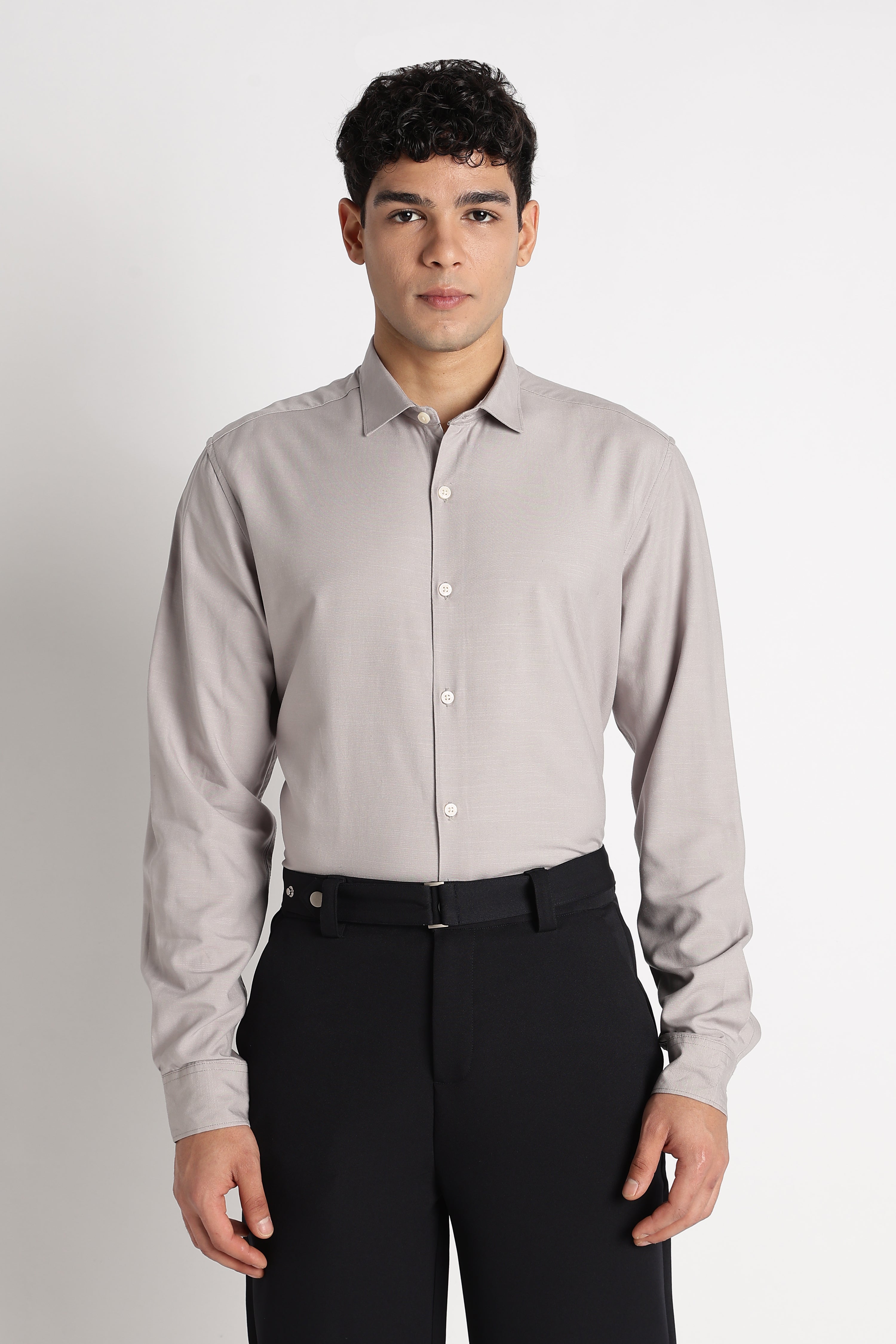 Men Premium Solid Casual Shirt
