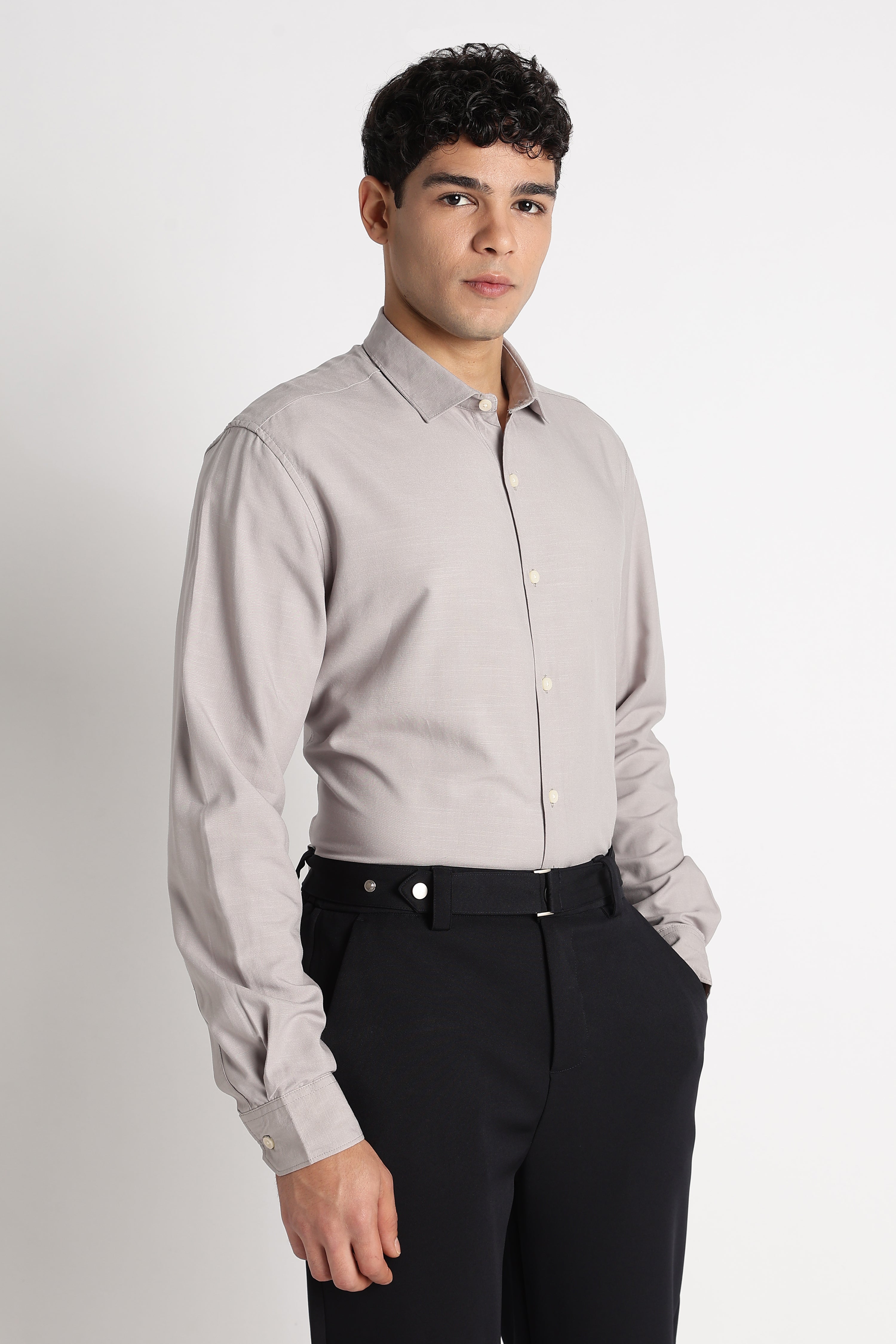 Men Premium Solid Casual Shirt