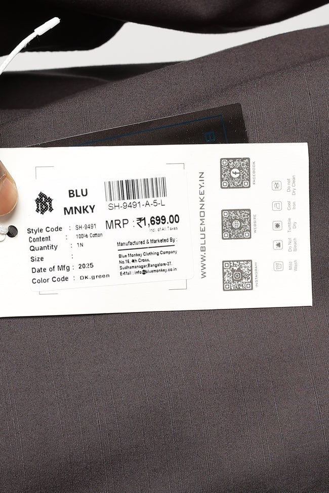 Men Premium Solid Casual Shirt