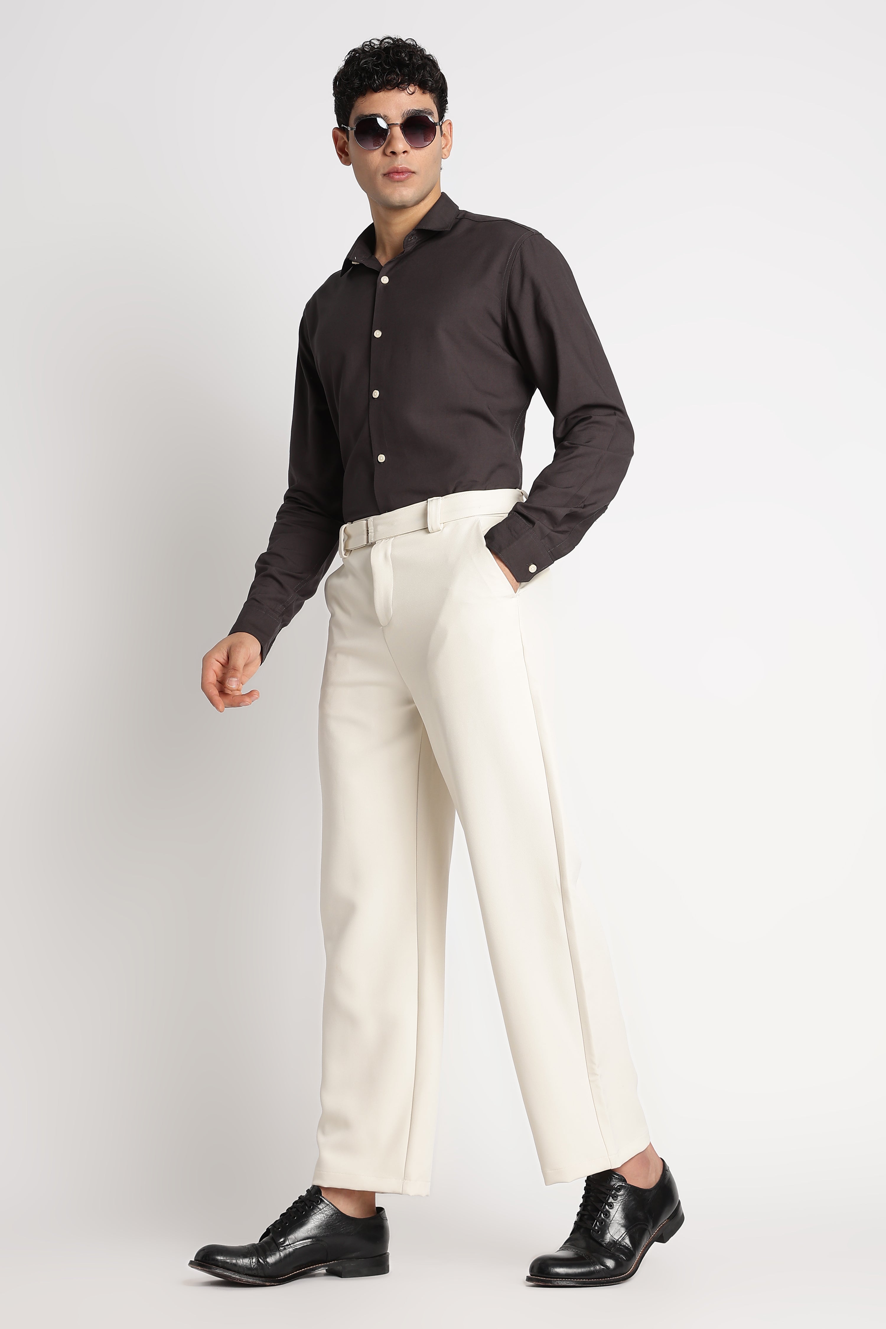 Men Premium Solid Casual Shirt