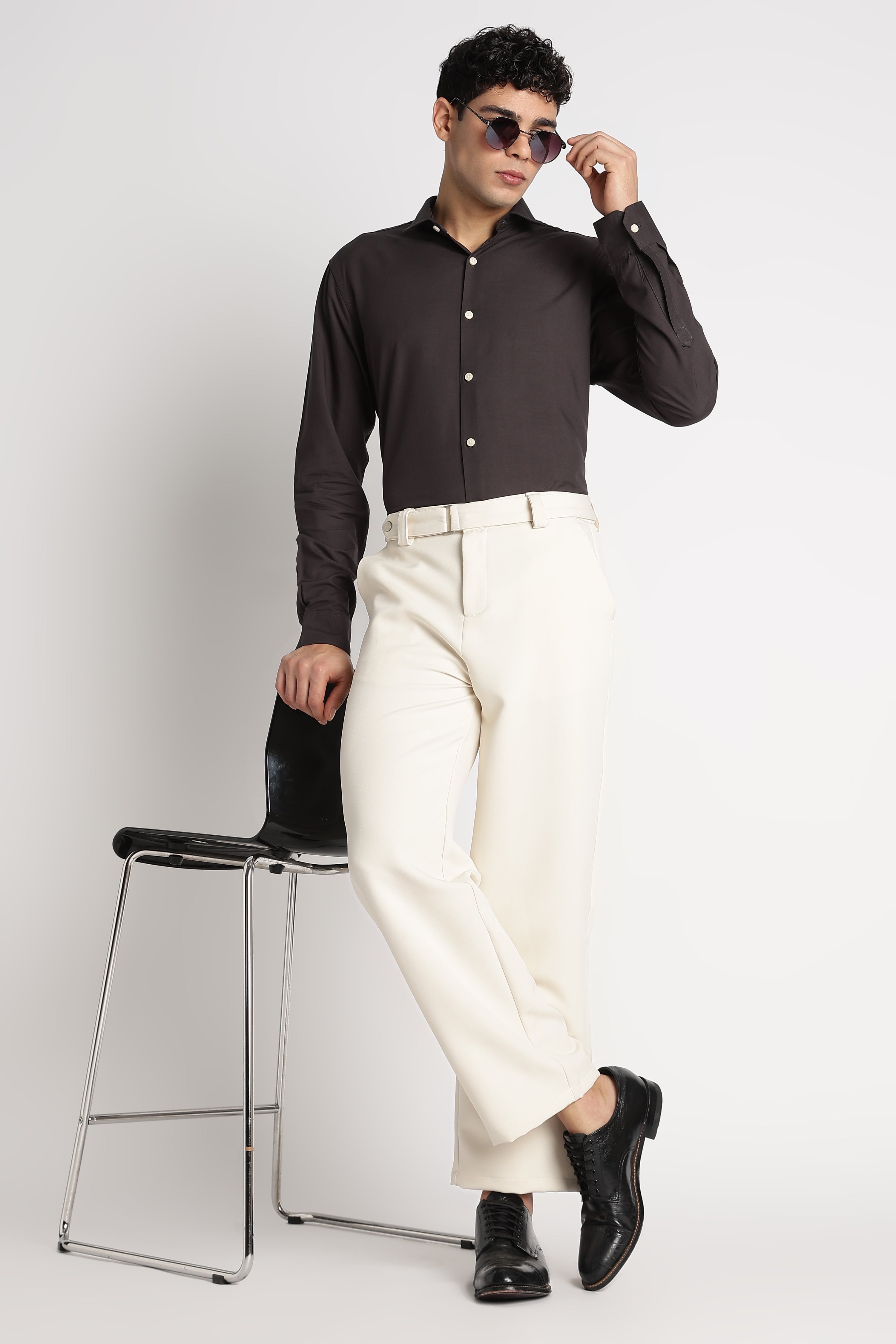 Men Premium Solid Casual Shirt