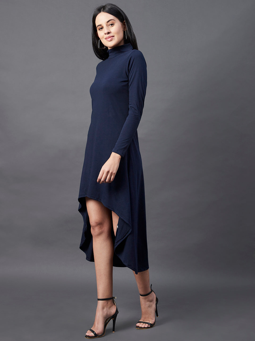 Women Navy Maxi Dress