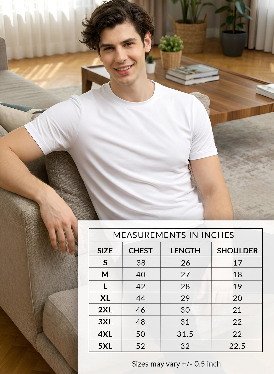 Men Badminton Tshirt