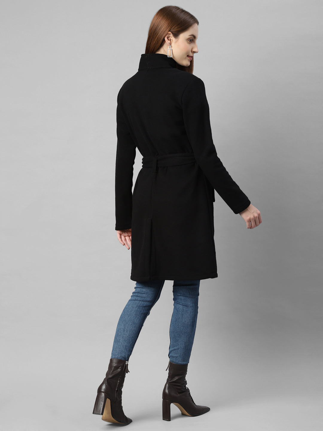 Women Black Overcoat
