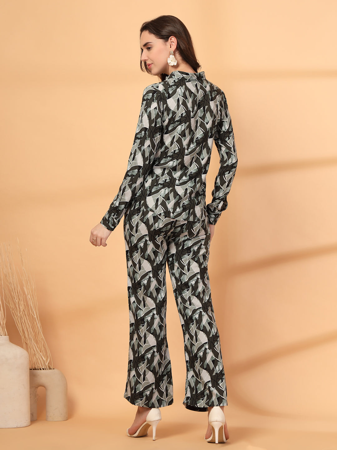 Women Blue  Printed Co-ords