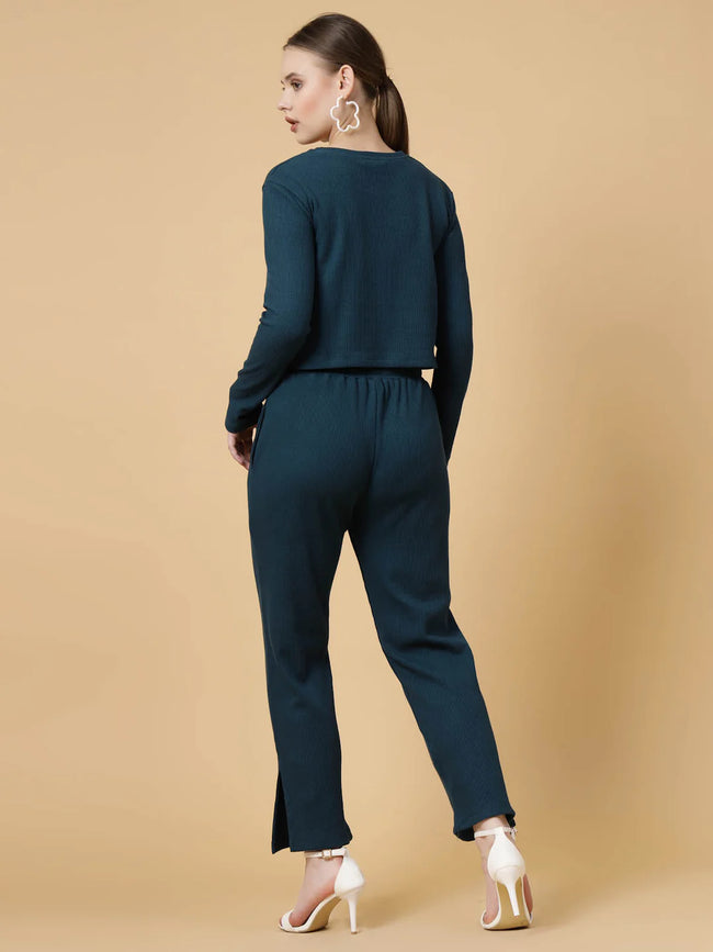 Women Teal co-ords