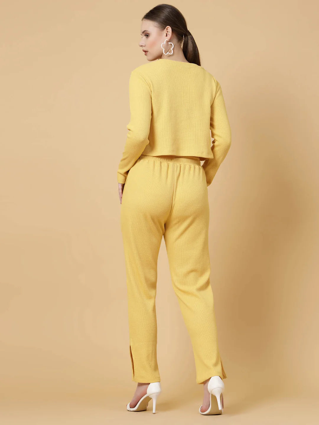 Women Yellow co-ords