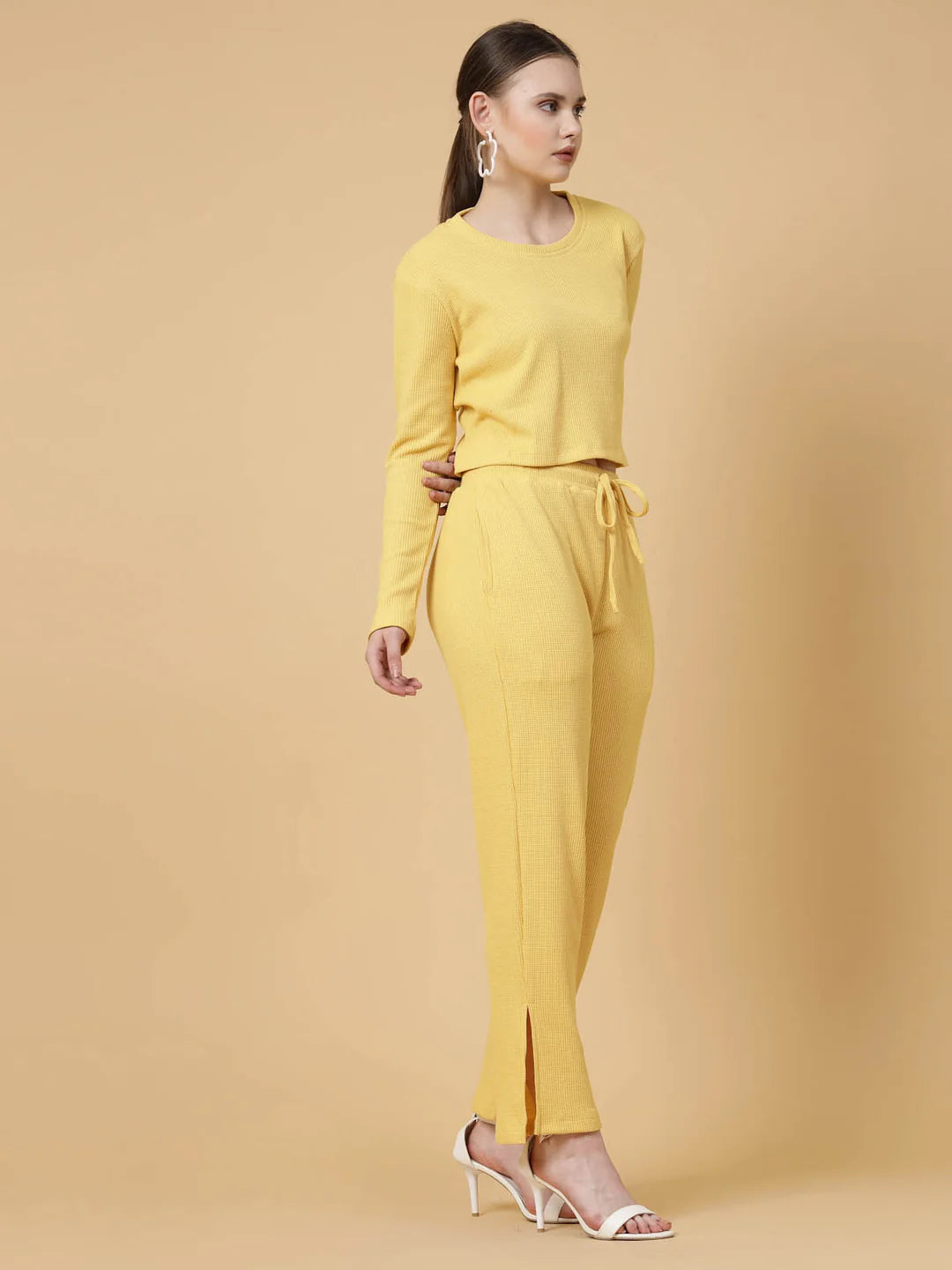 Women Yellow co-ords