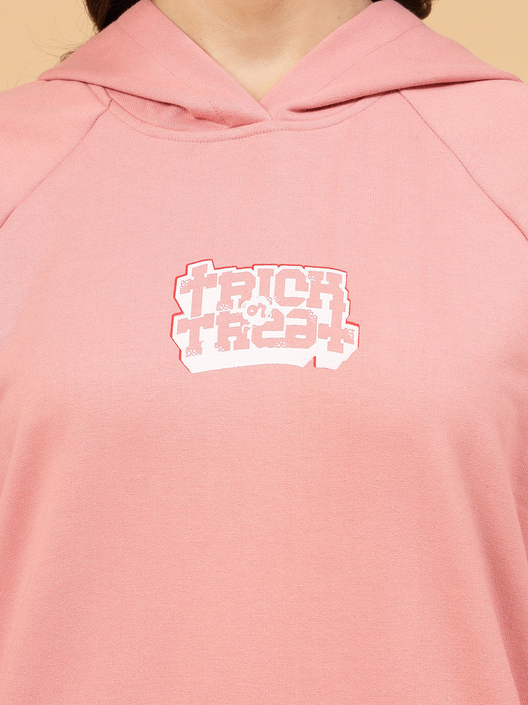 Women Peach Oversized co-ords