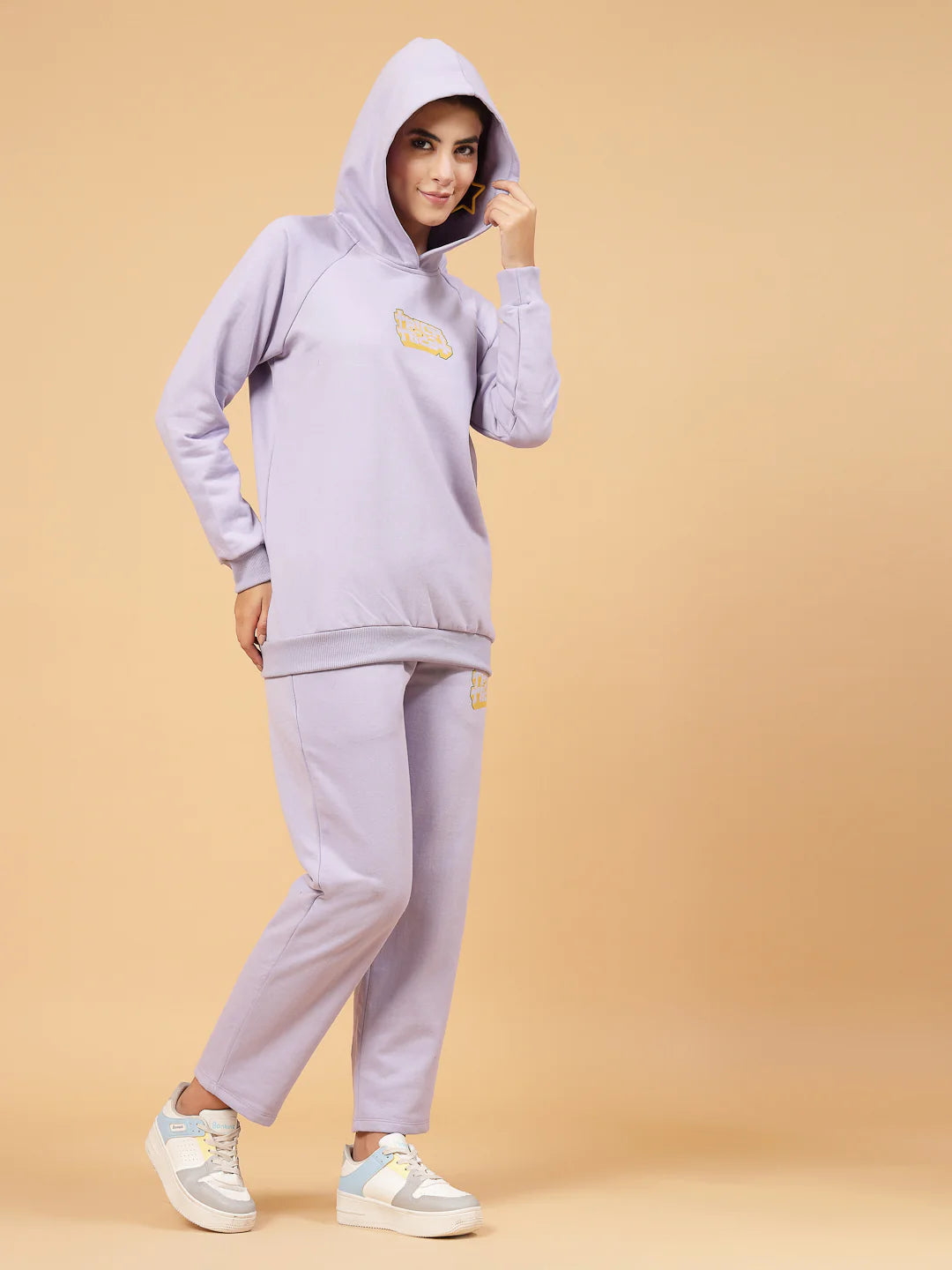 Women Purple Oversized co-ords