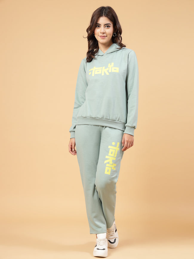 Women Green Oversized co-ords