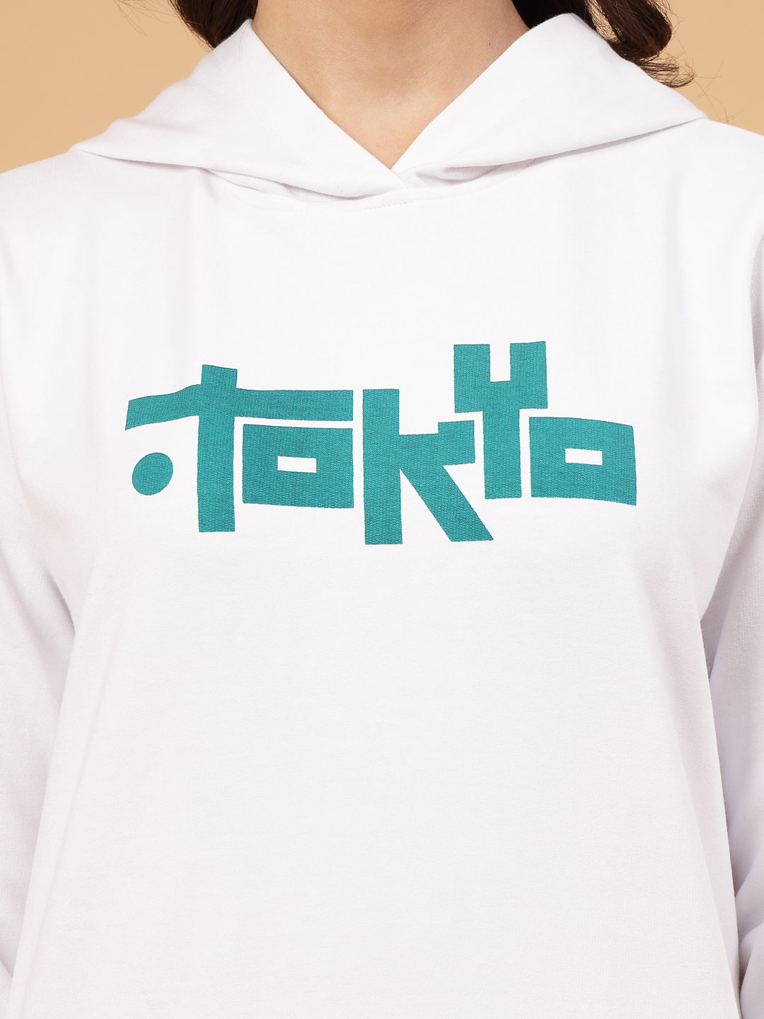 Women White Oversized co-ords