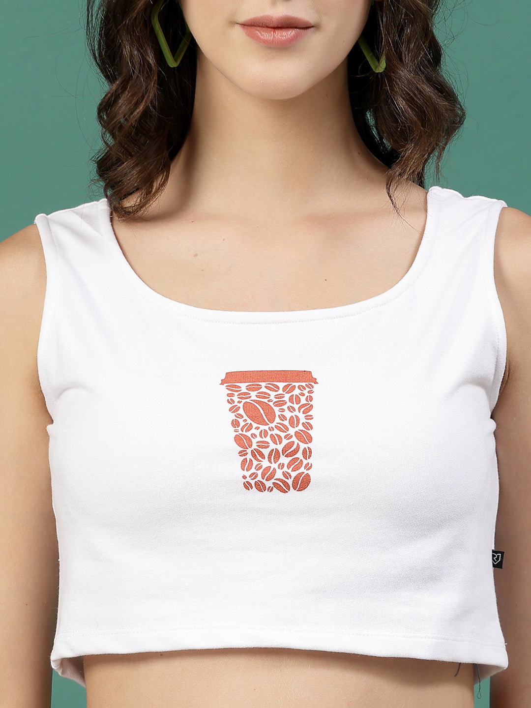 Women White Printed co-ords