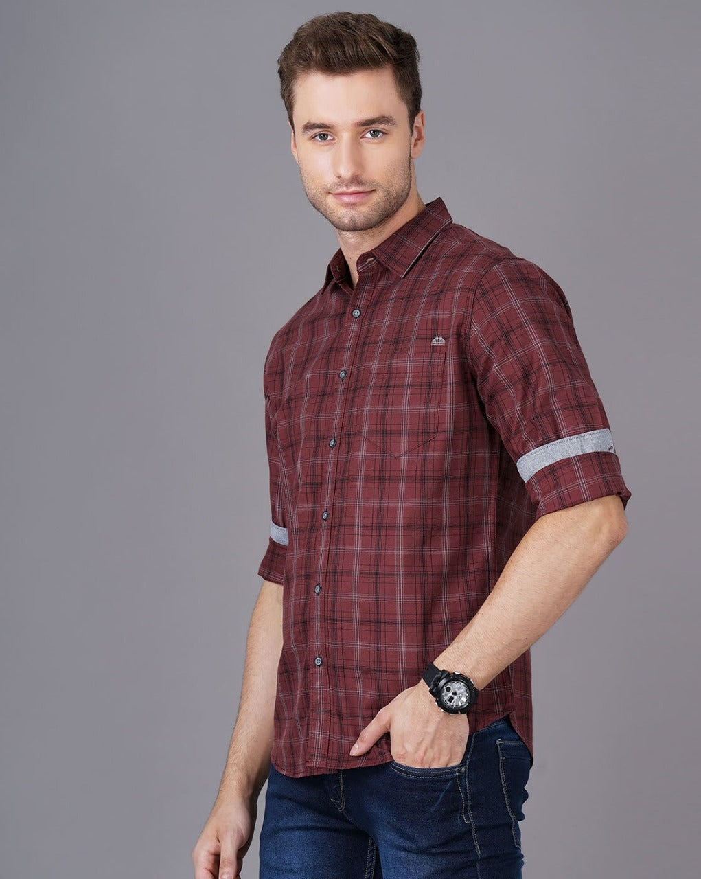 Men Cooper Cotton Slim Shirt