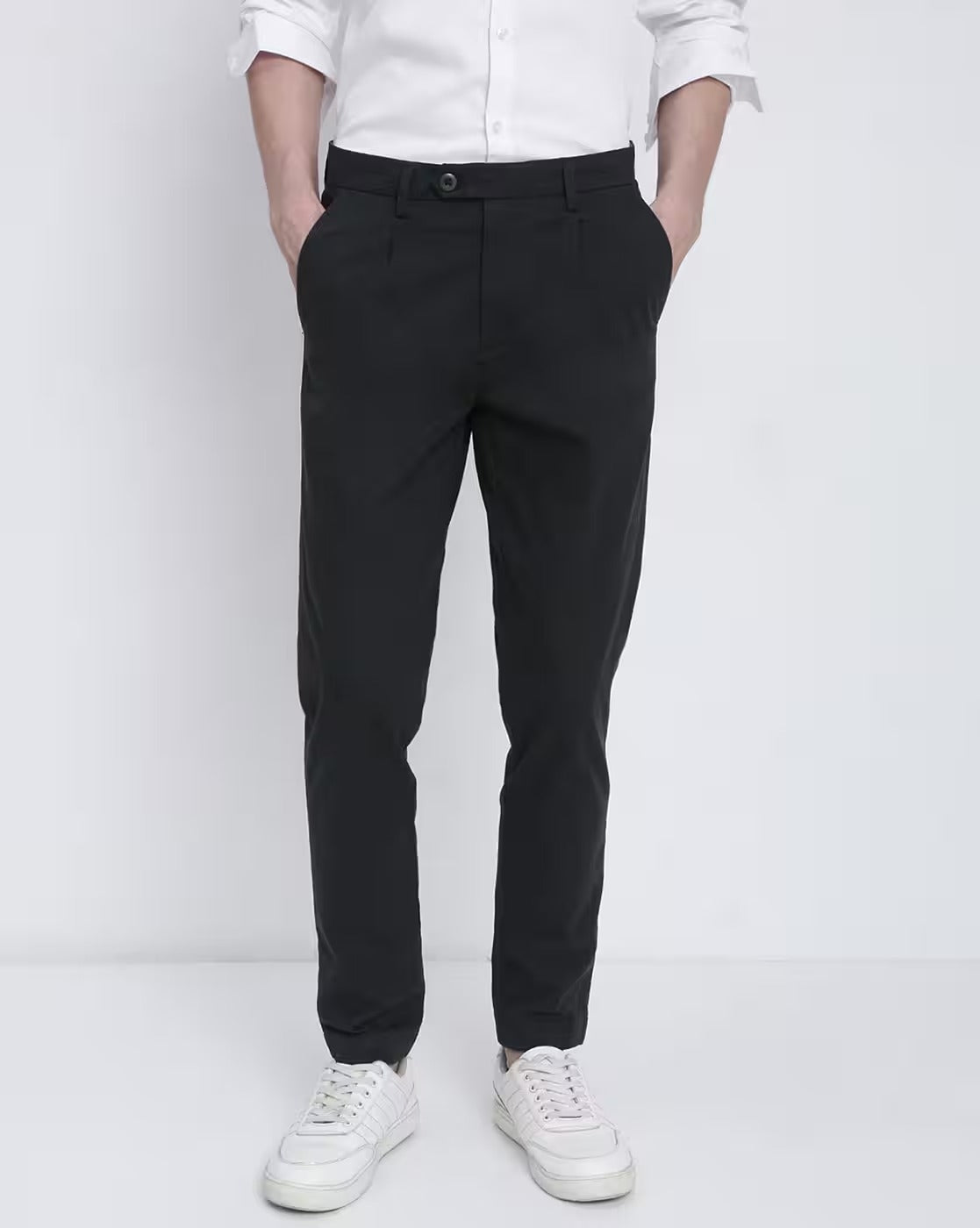 Men Olive Trousers