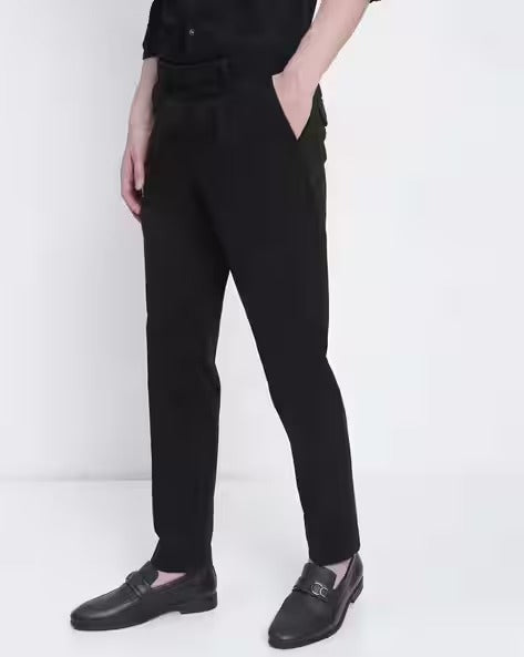 Men Black Trousers