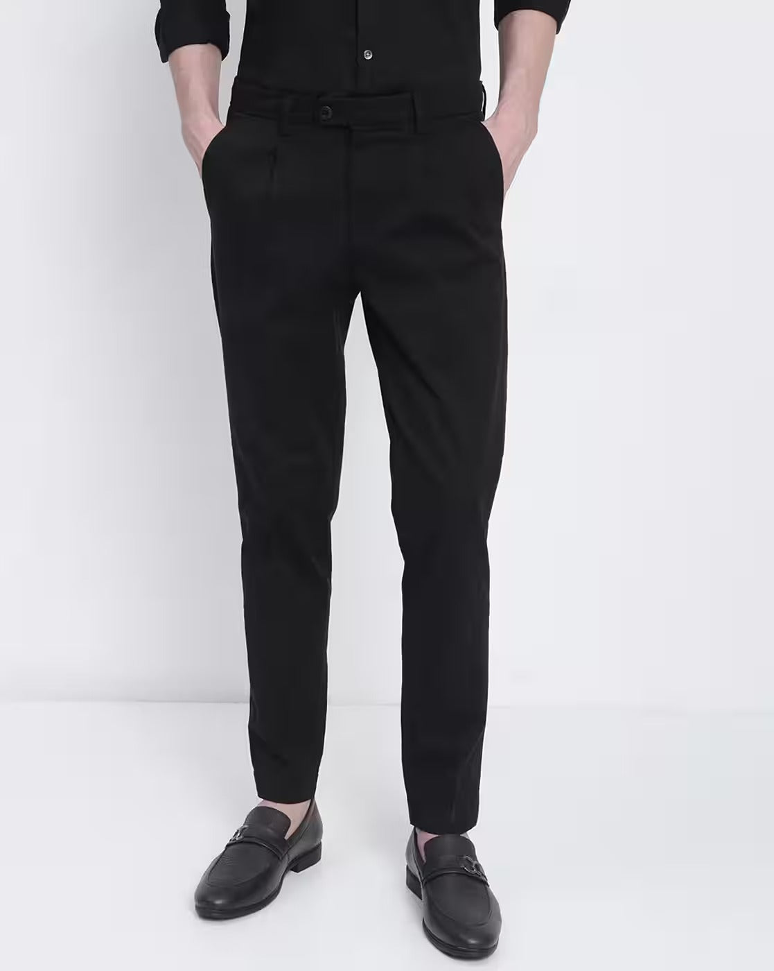 Men Black Trousers