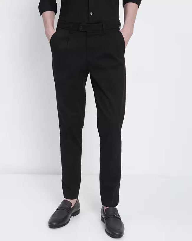 Men Black Trousers