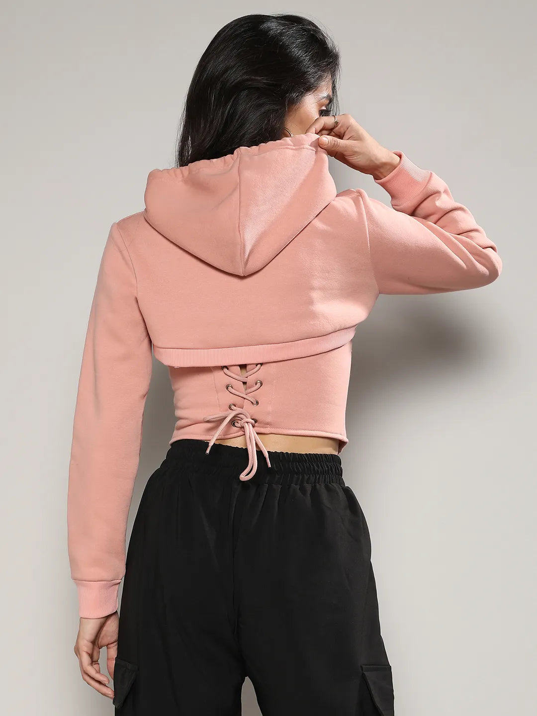 Women Pink Corset Top