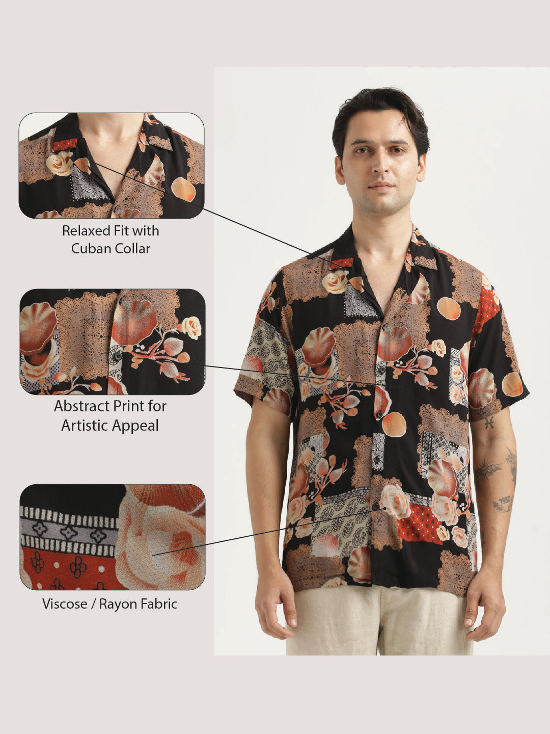 Men Printed Resort Shirt