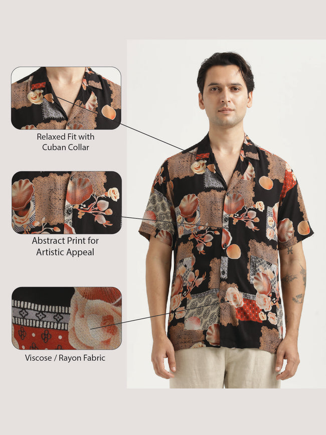 Men Printed Resort Shirt