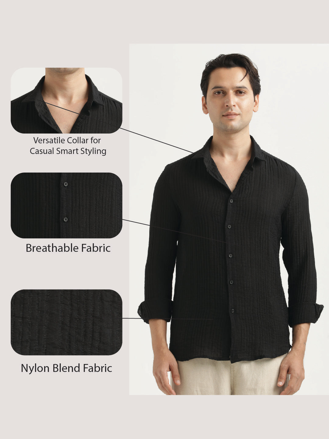 Men FeatherLite Nylon Shirt