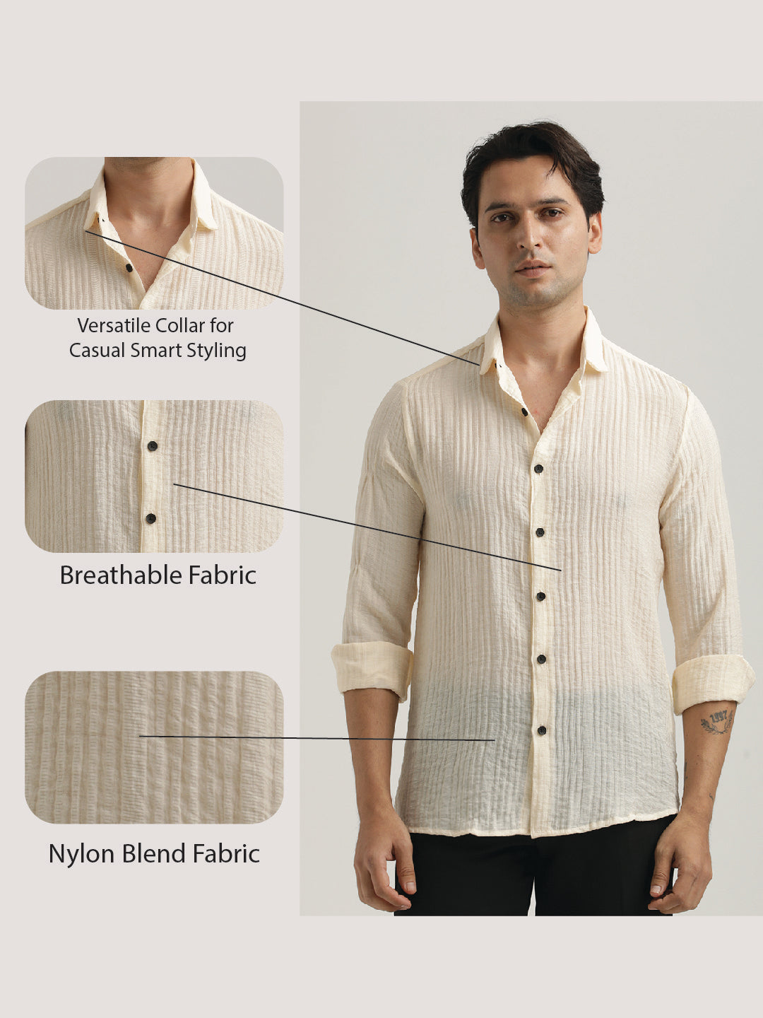 Men FeatherLite Nylon Shirt