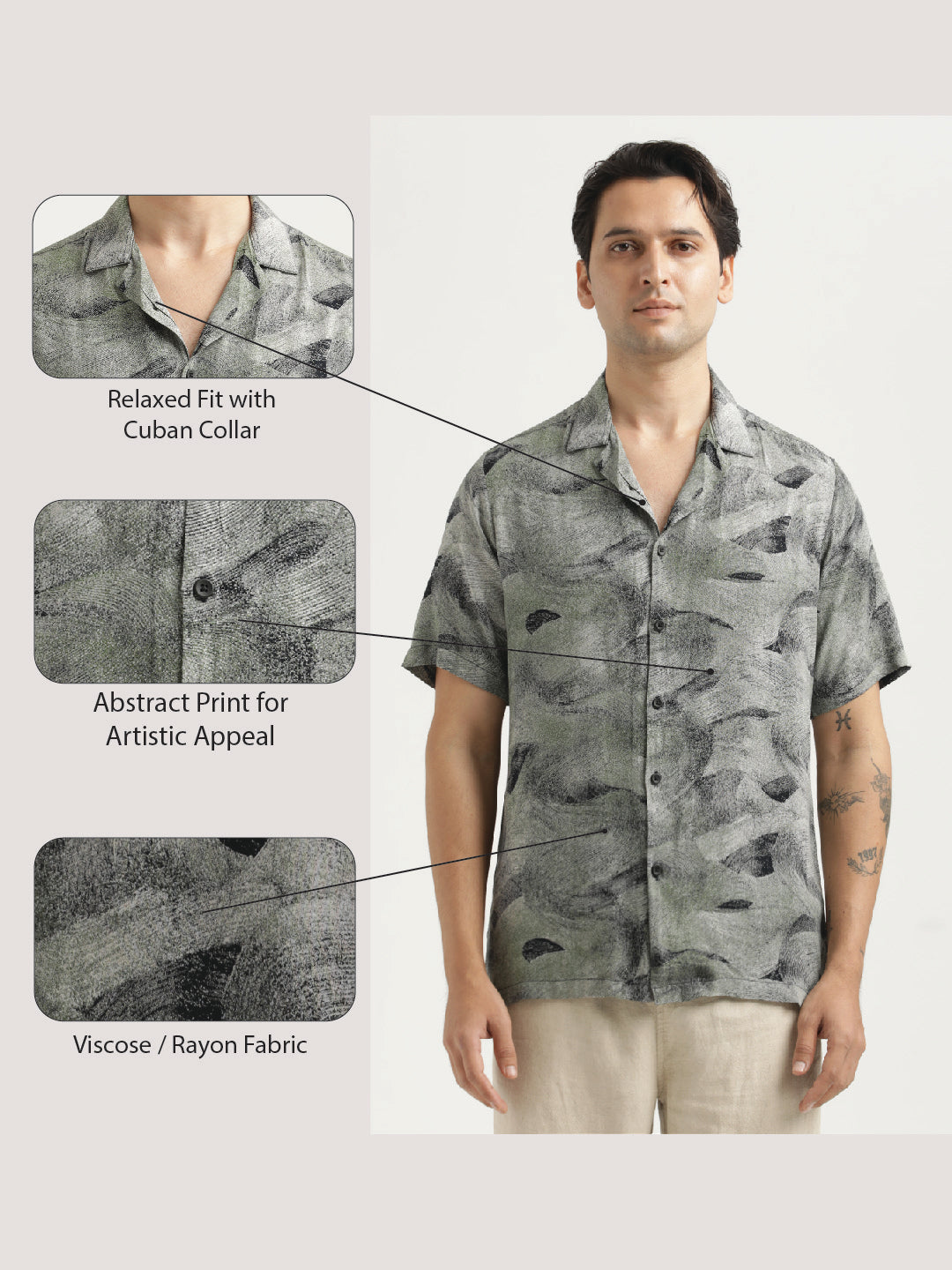 Men Printed Resort Shirt
